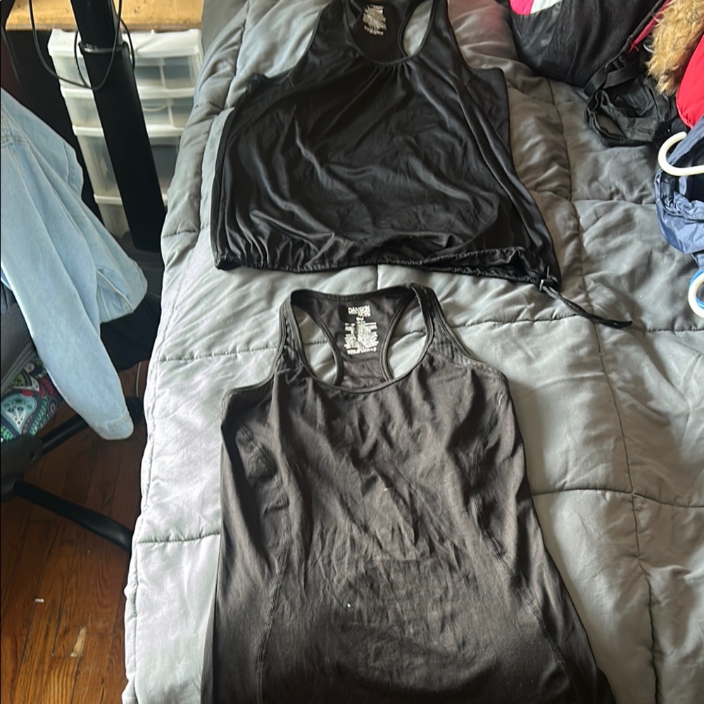 Danskin Black Tank Tops